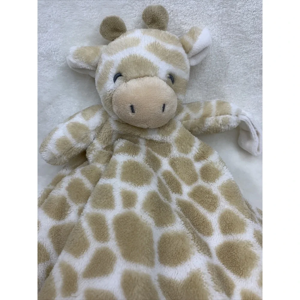 Carter's Giraffe Baby Security Blanket Lovey‎ Lovie Plush Pacifier Holder